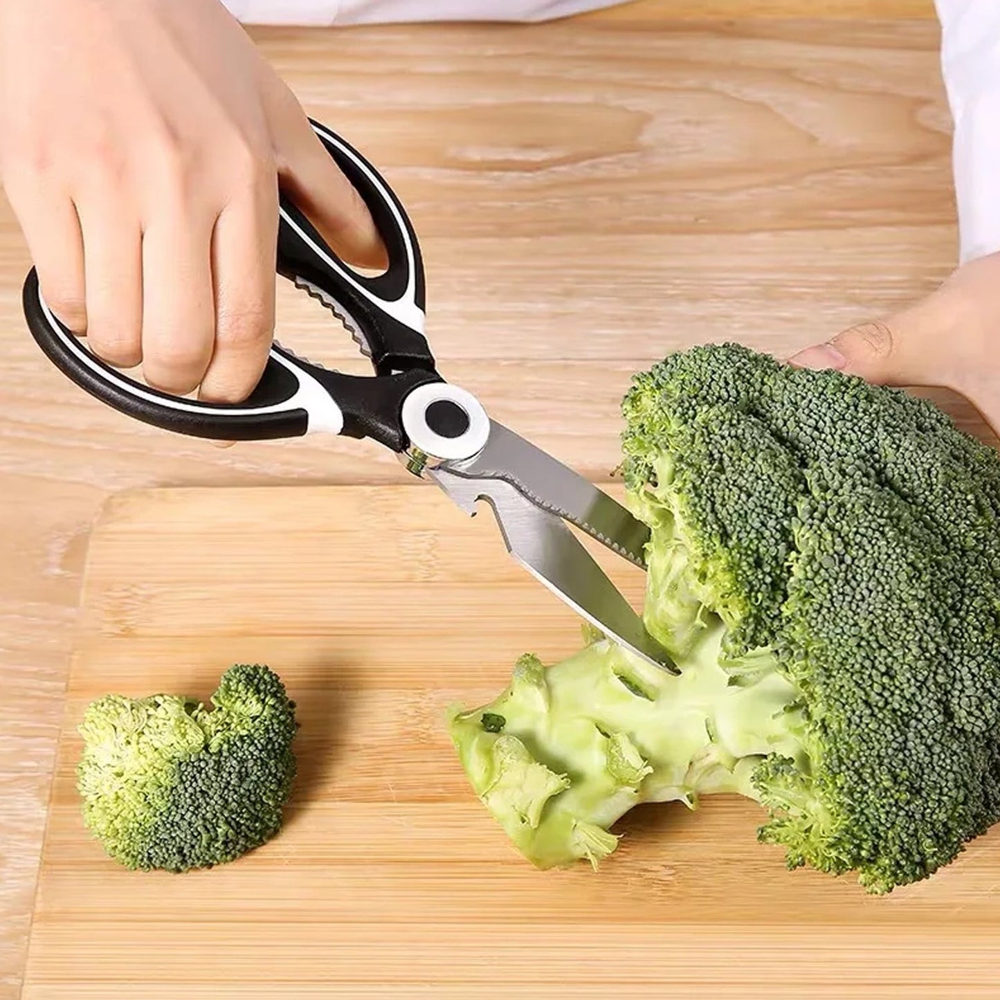 3-in-1 Kitchen Slicer & Scissor with Bottle Opener (1 Pc)
