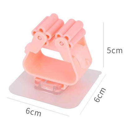 Sticker Series Self Adhesive Mop and Broom Holder