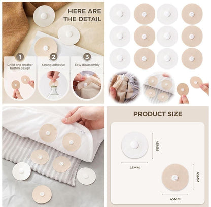 Multifunctional Quilt Holder Buttons