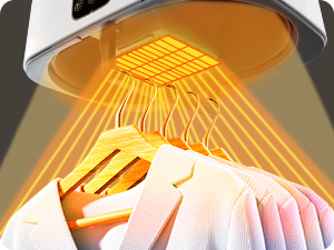 Compact Electric Clothes Warmer – Fast, Hygienic, and Travel-Friendly
