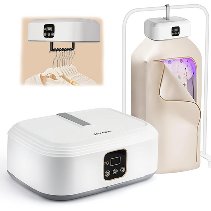 Compact Electric Clothes Warmer – Fast, Hygienic, and Travel-Friendly