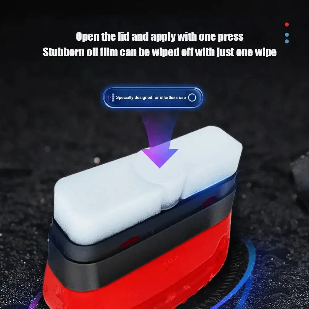 Automotive Oil Film Cleaning Brush, Glass Cleaning Board
