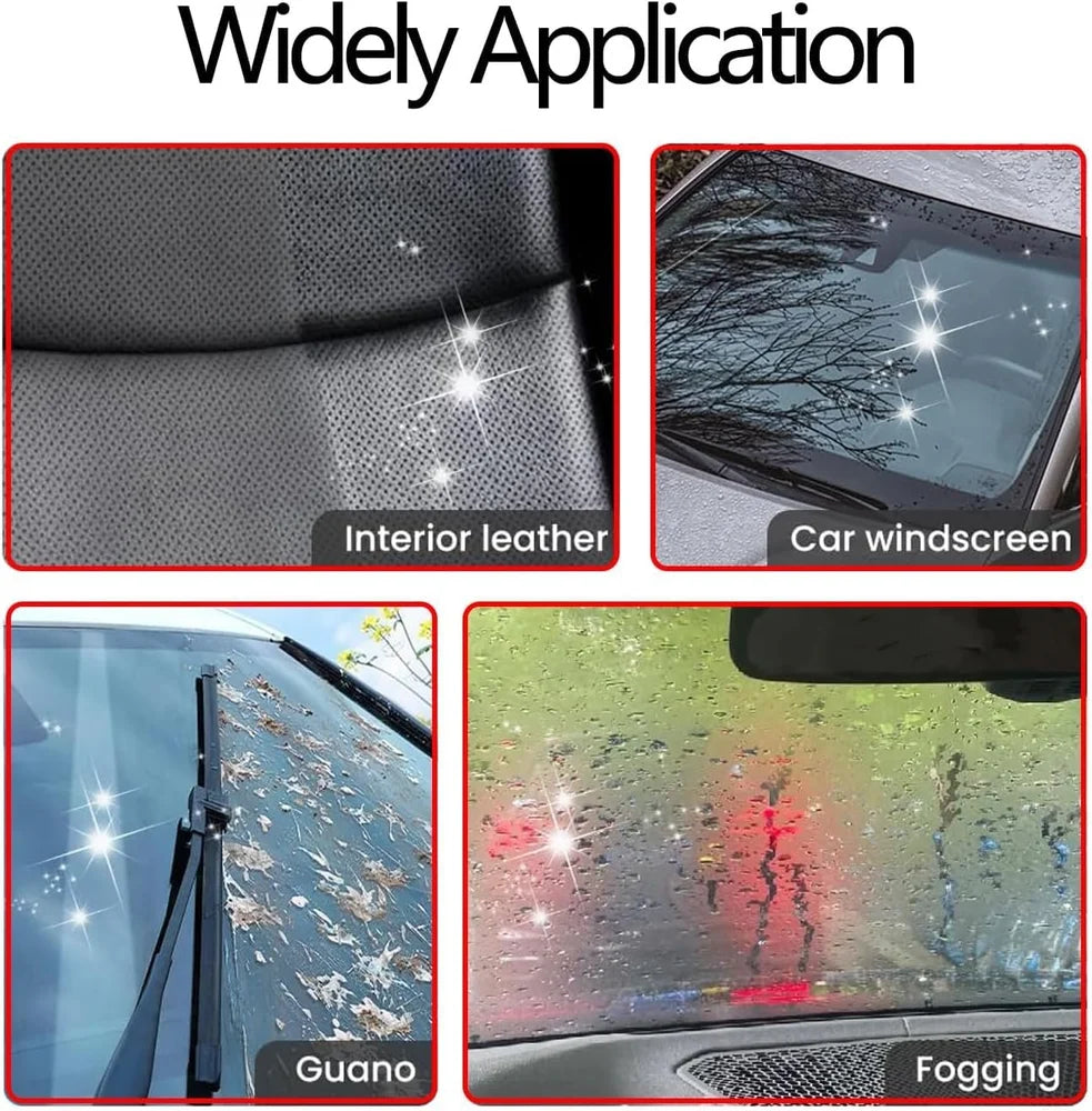 Automotive Oil Film Cleaning Brush, Glass Cleaning Board